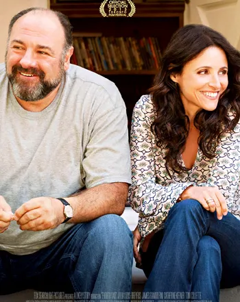 James Gandolfini and Julia Louis Dreyfus in 'Enough Said.'