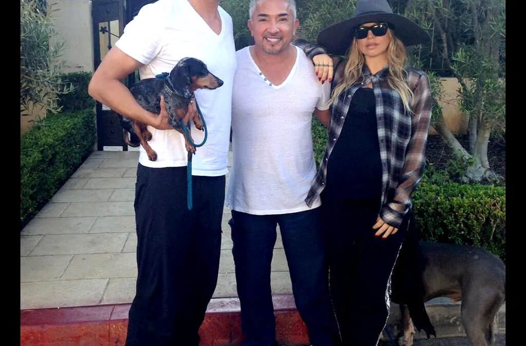 Josh Duhamel, Cesar Millan and Fergie