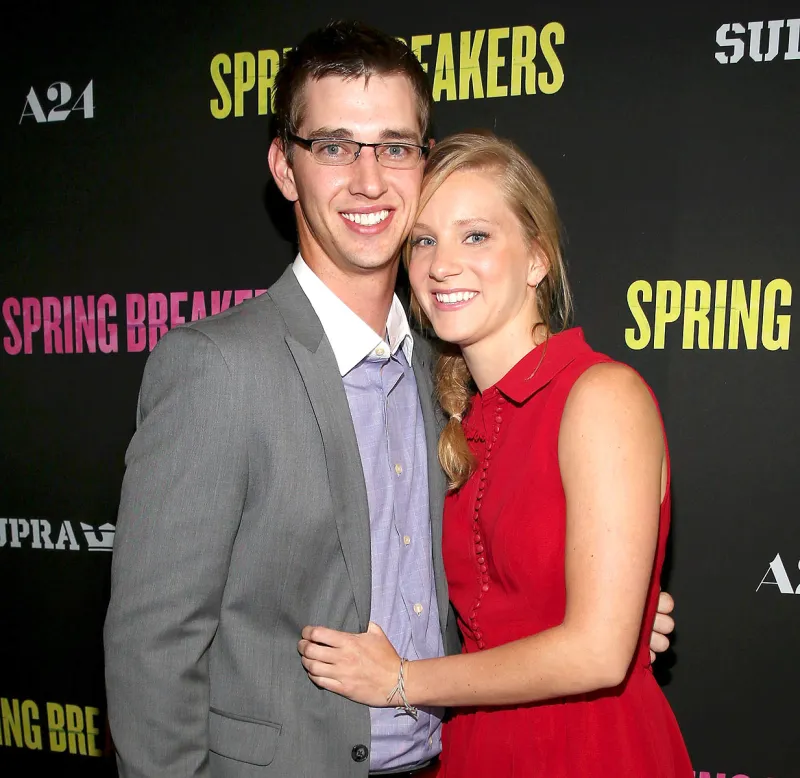 Heather Morris and Taylor Hubbell on March 14, 2013