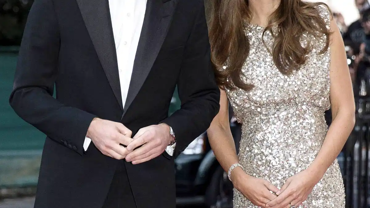 Prince William and Kate Middleton on September 12, 2013 in London