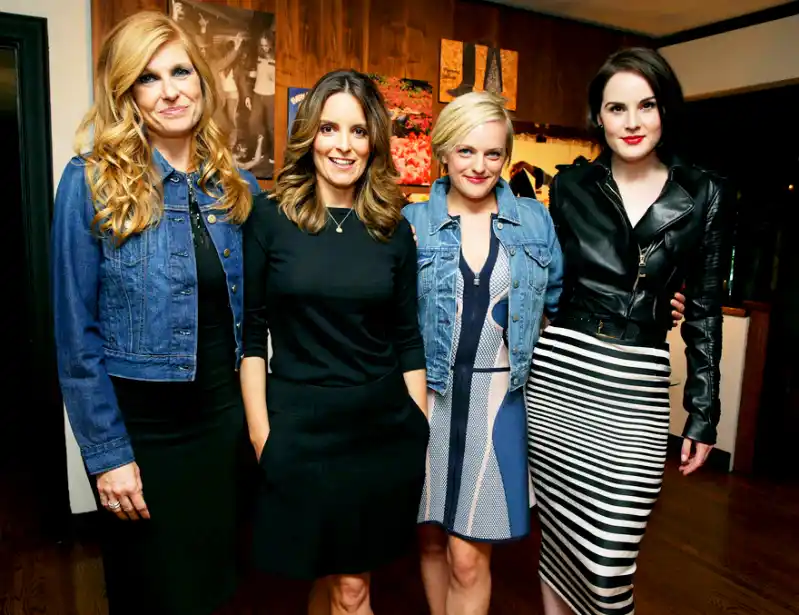 Connie Britton; Tina Fey; Elisabeth Moss; Michelle Dockery
