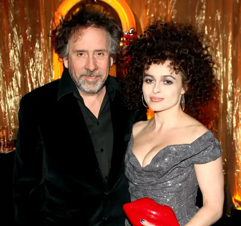Tim Burton and Helena Bonham Carter at 'A Night Of Funk & Soul 2013'