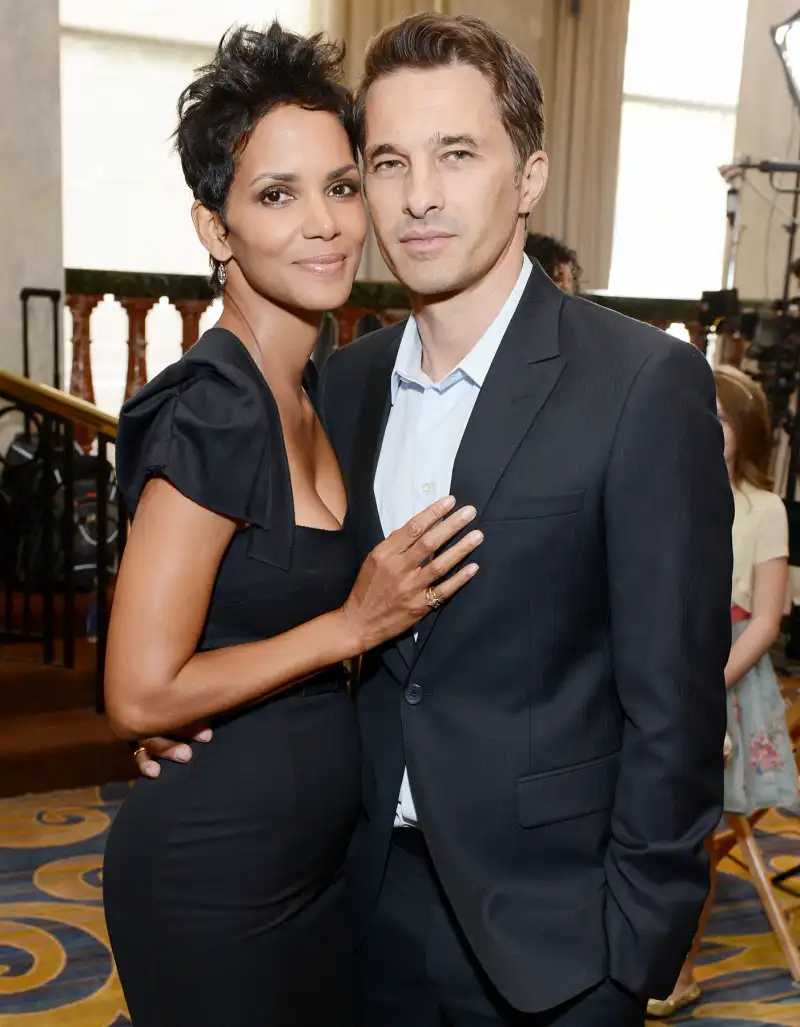 Halle Berry and Olivier Martinez on October 5, 2012