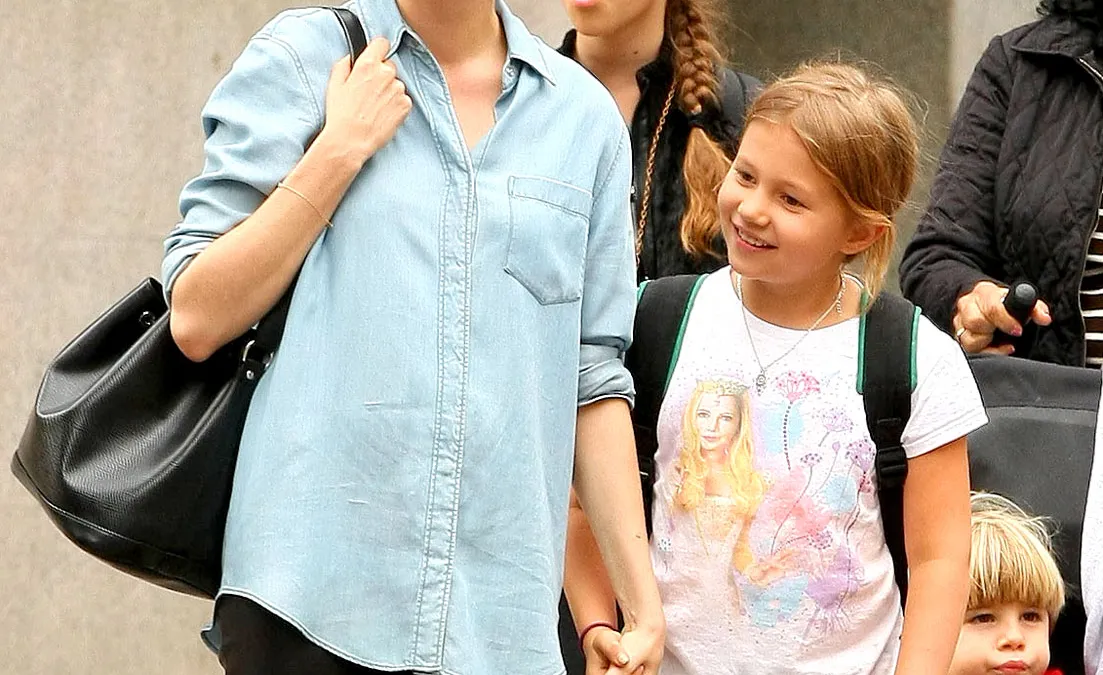 Michelle Williams and Matilda in Brooklyn, NY