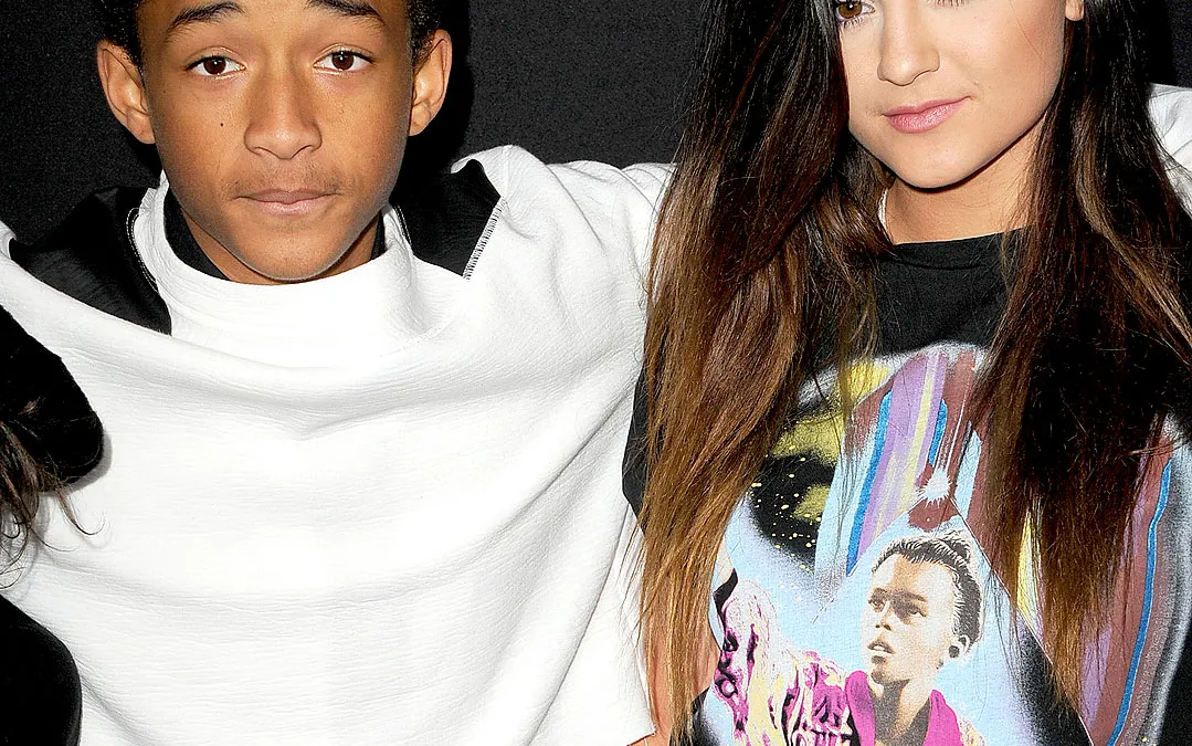 Jaden Smith and Kylie Jenner at the "Ender's Game" Los Angeles Premier