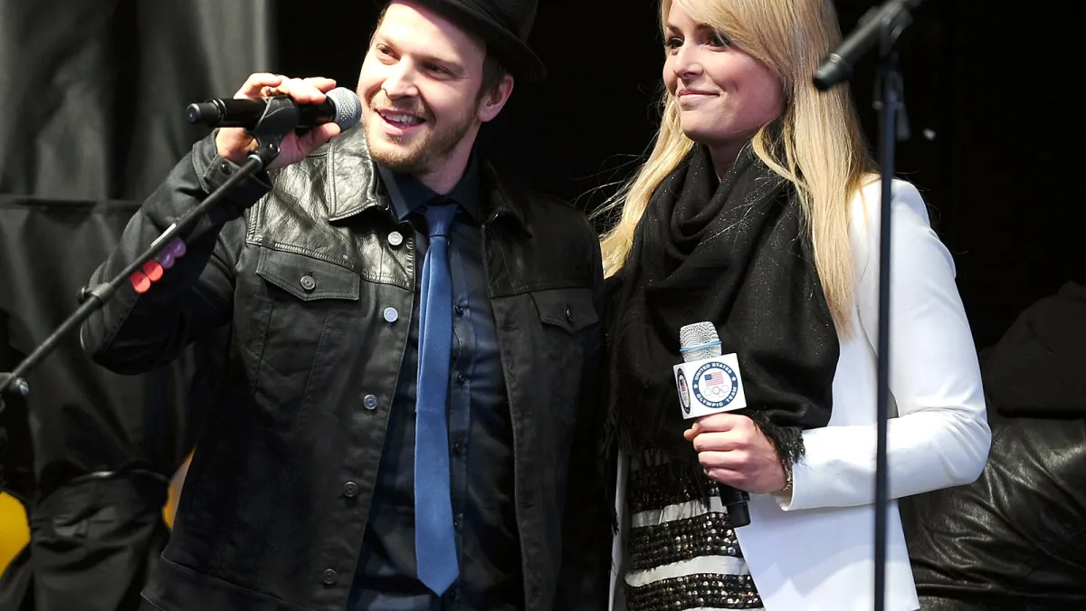 Lindsey Vonn and Gavin Degraw kick off 100 Days to the Winter Olympics
