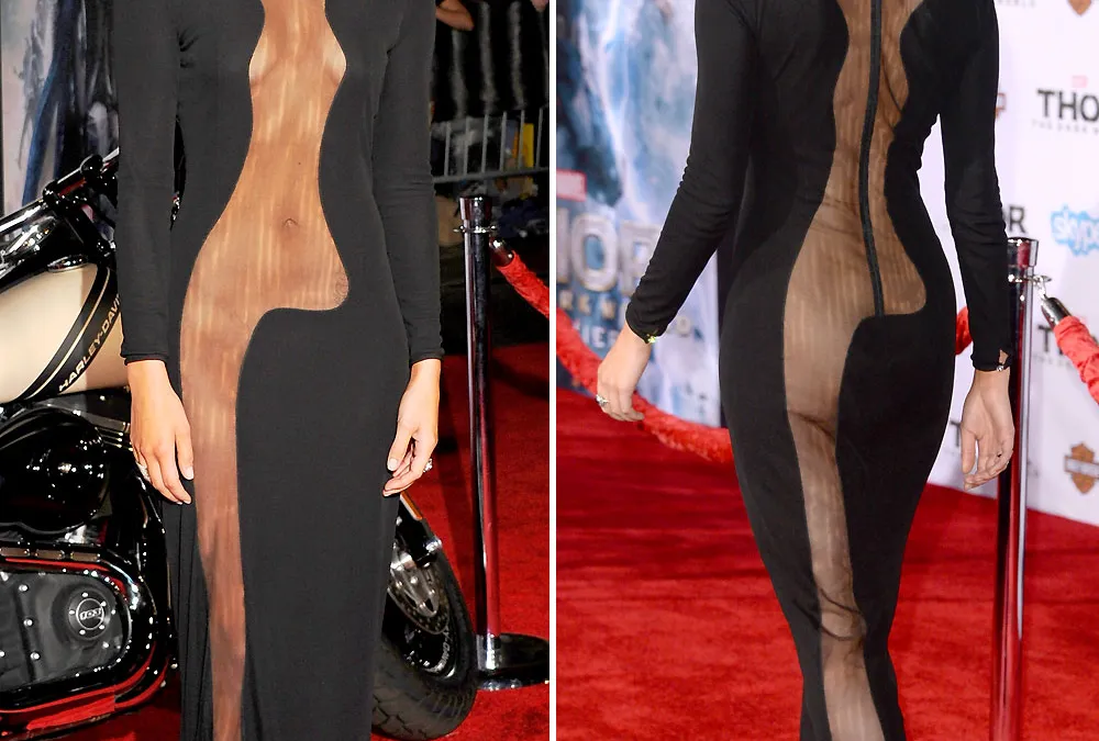 Jaimie Alexander arrives at the premiere of "Thor: The Dark World"