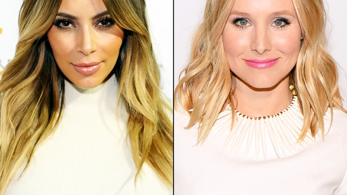Kim Kardashian; Kristen Bell