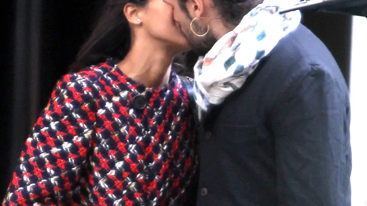 Zoe Saldana and husband Marco Perego