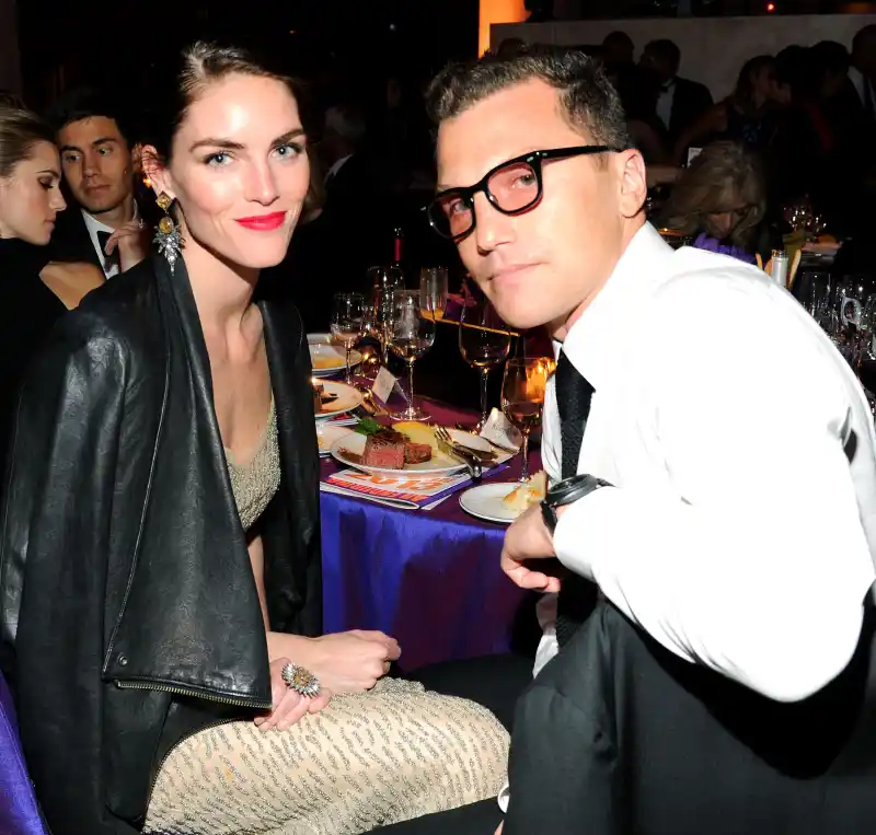 Hilary Rhoda and Sean Avery attend a benefit at Cipriani's on oct 15
