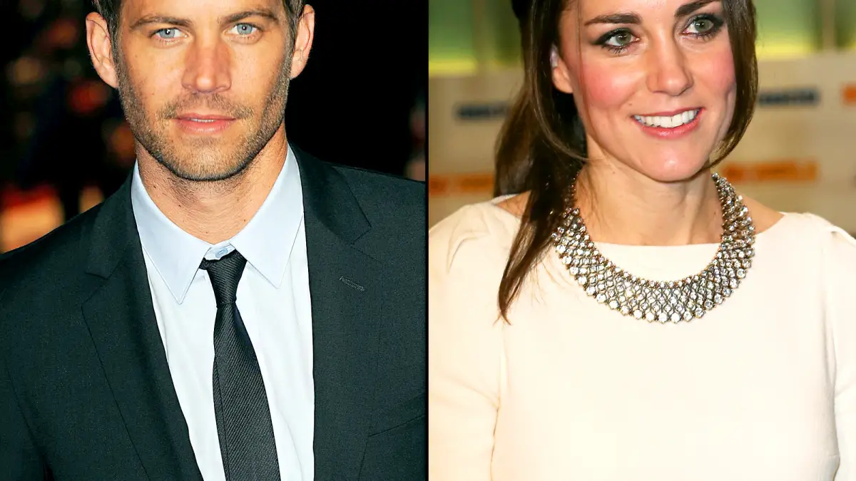 Paul Walker and Kate Middleton