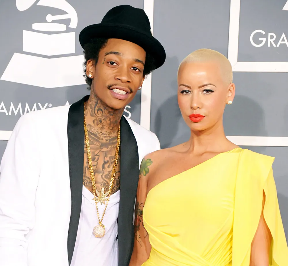 Wiz Khalifa and Amber Rose