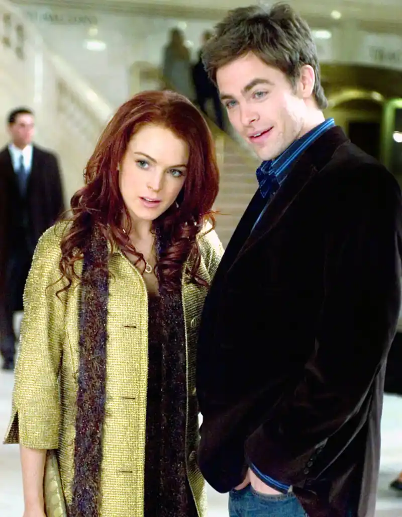 Lindsay Lohan and Chris Pine in Just My Luck