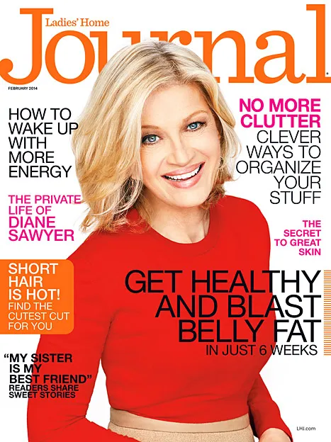 diane sawyer ladies home journal