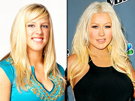 Briana Wolfsmith and Christina Aguilera