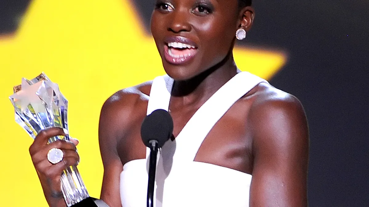 Lupita Nyong'o at the 2014 Critic's Choice Awards