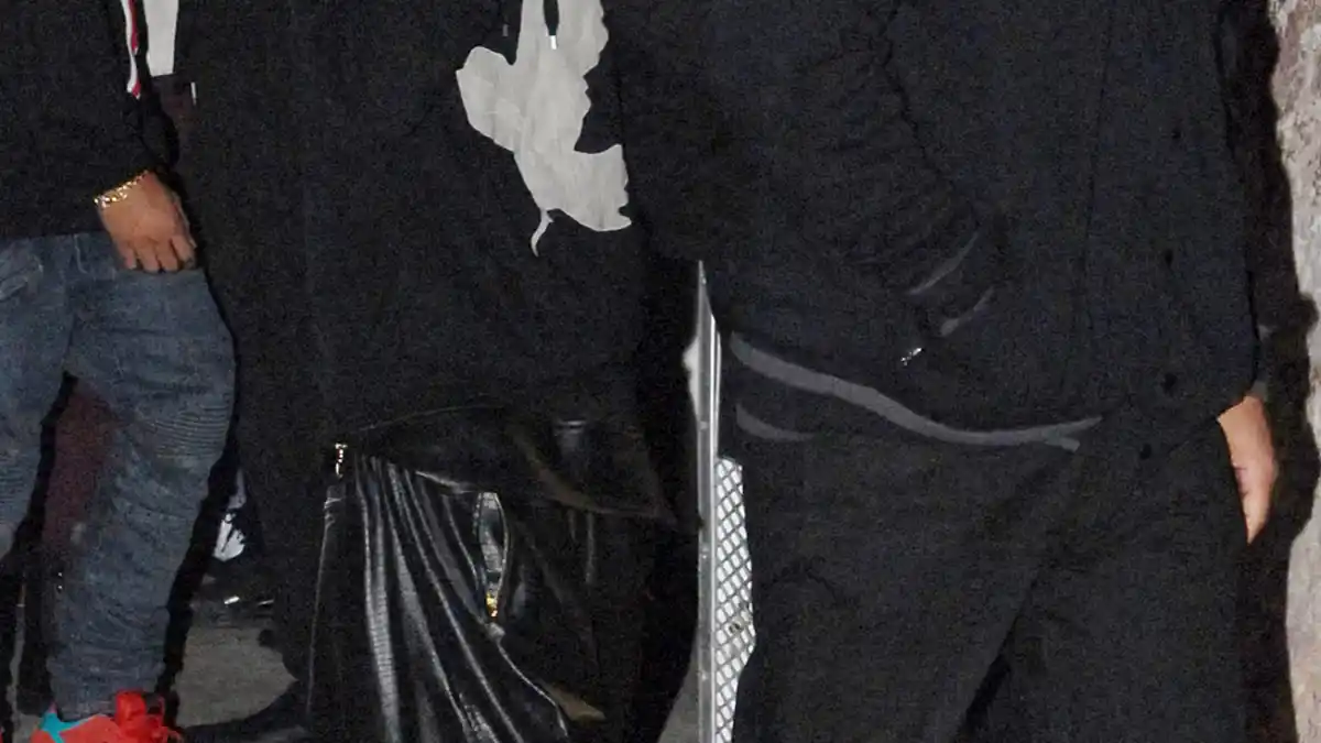 Justin Bieber leaving a club in Miami on January 23, 2014