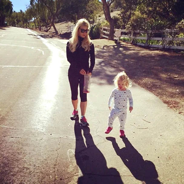 Jessica Simpson and Maxwell Johnson in an instagram photo