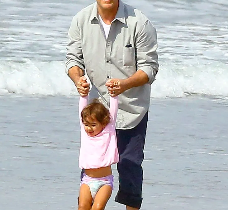 Bruce Willis was spotted in Malibu with daughter Mabel on Feb. 22
