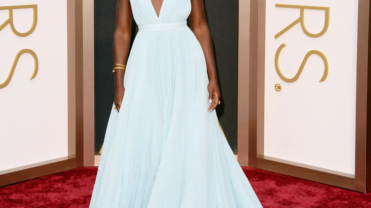 Lupita Nyong'o attends the 2014 Academy Awards