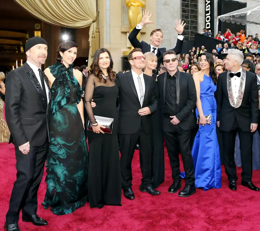 Bono and Benedict Cumberbatch