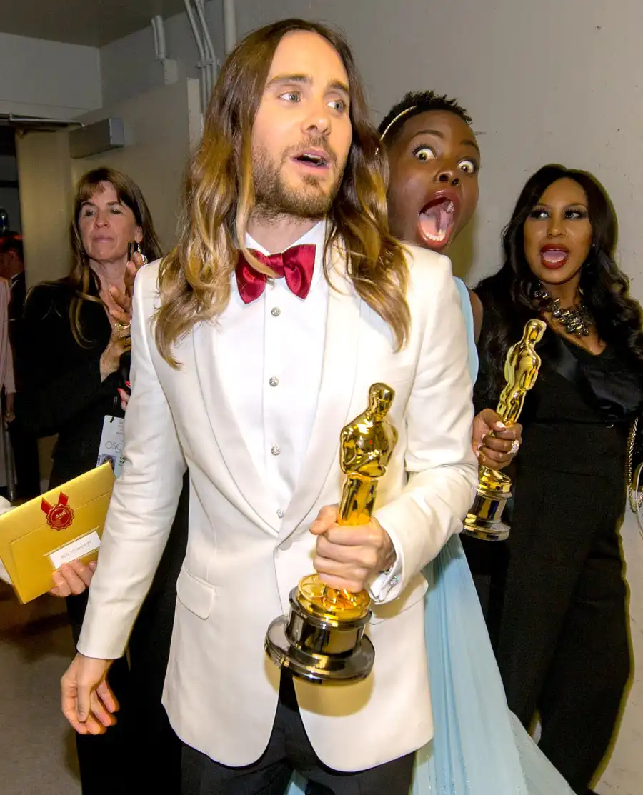Jared Leto and Lupita Nyong'o