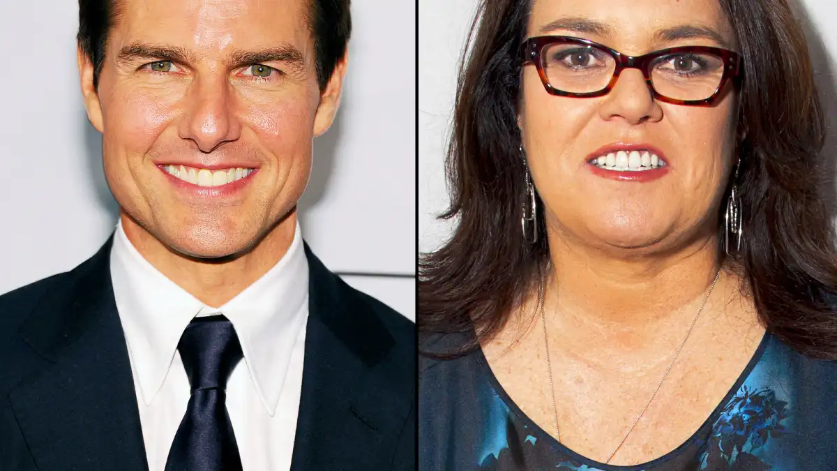 Tom Cruise and Rosie O'Donnell