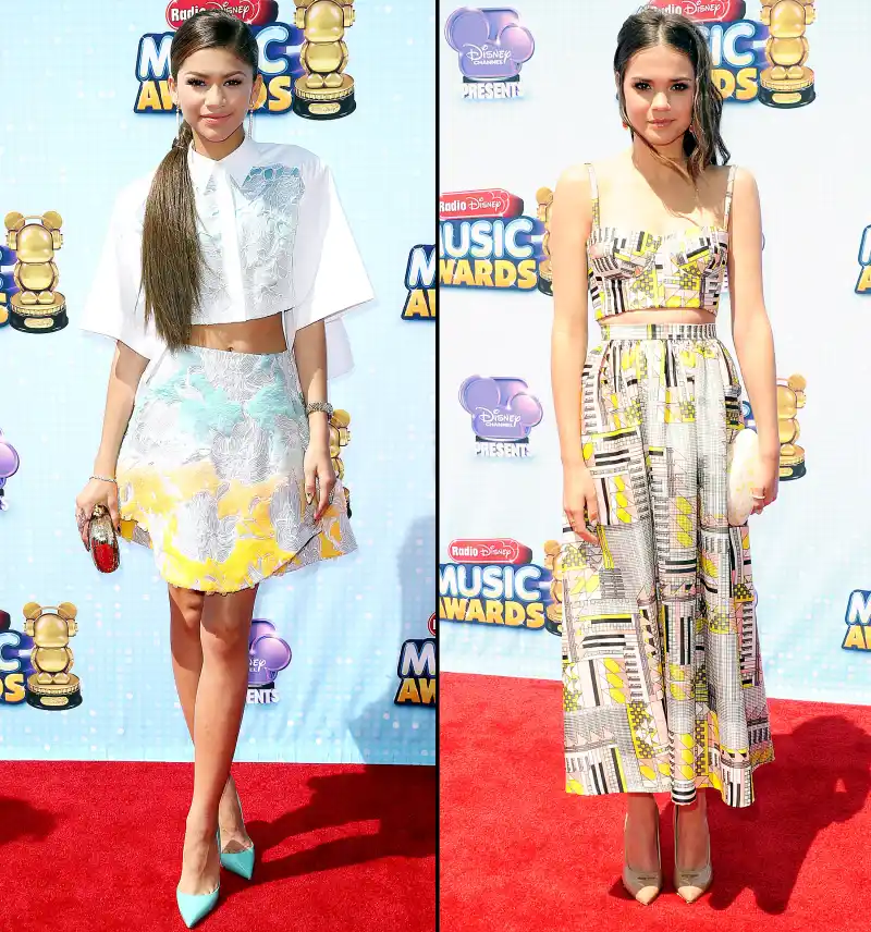 Zendaya Coleman and Maia Mitchell at 2014 Radio Disney Music Awards