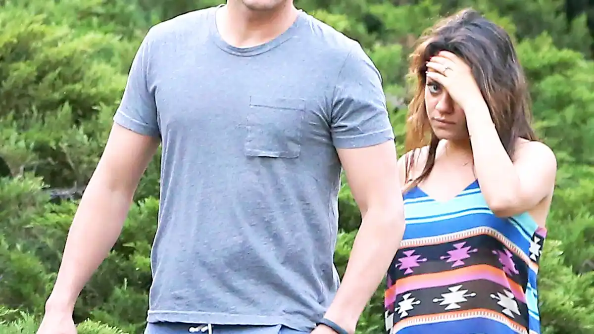 Ashton Kutcher and Mila Kunis