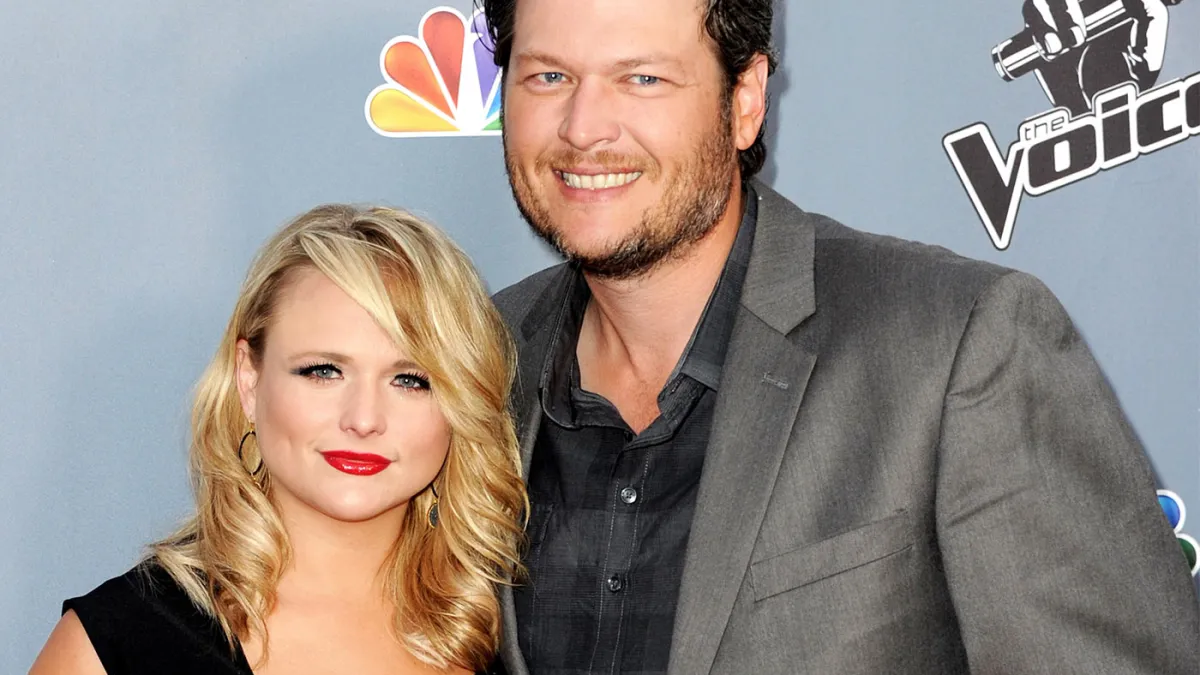 Miranda Lambert and Blake Shelton