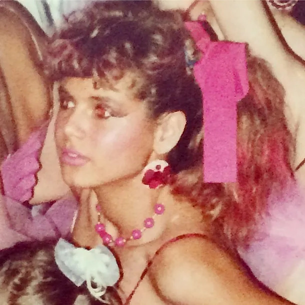 Heidi Klum at age 13