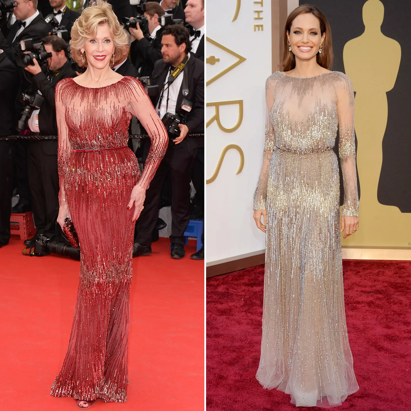 Jane Fonda and Angelina Jolie