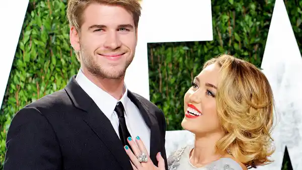 Liam Hemsworth and Miley Cyrus