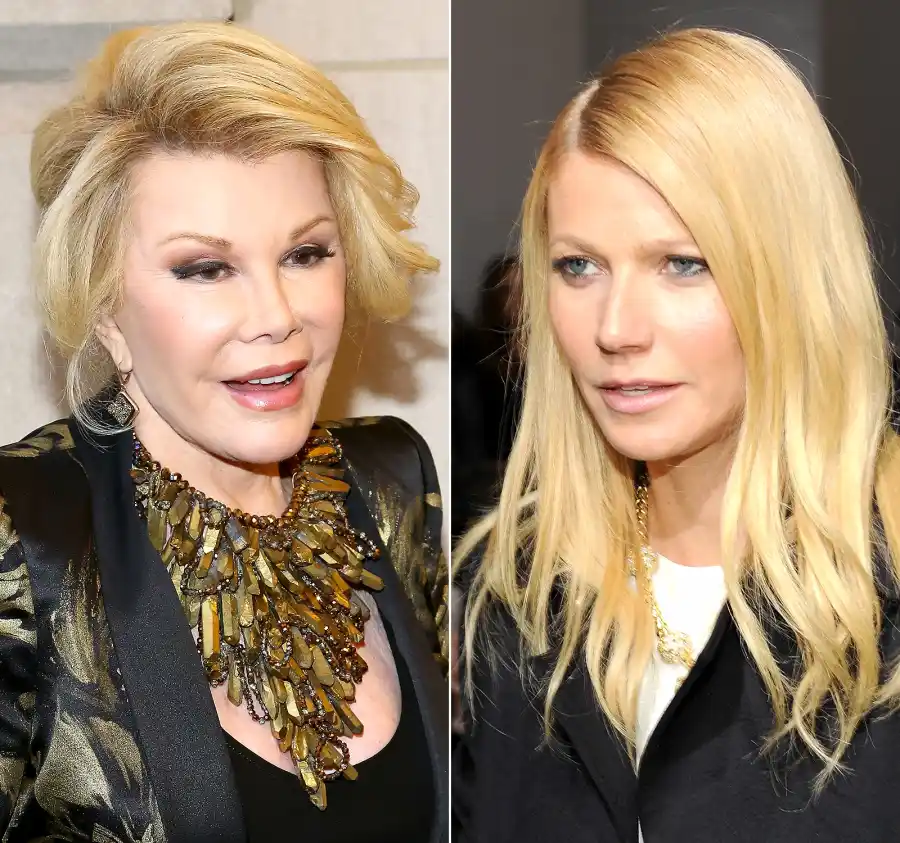 Joan Rivers and Gwyneth Paltrow