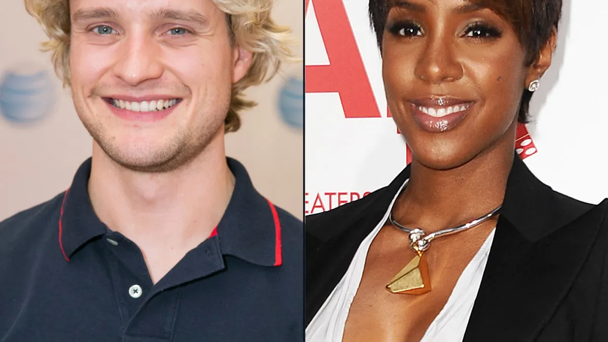 Charlie White and Kelly Rowland