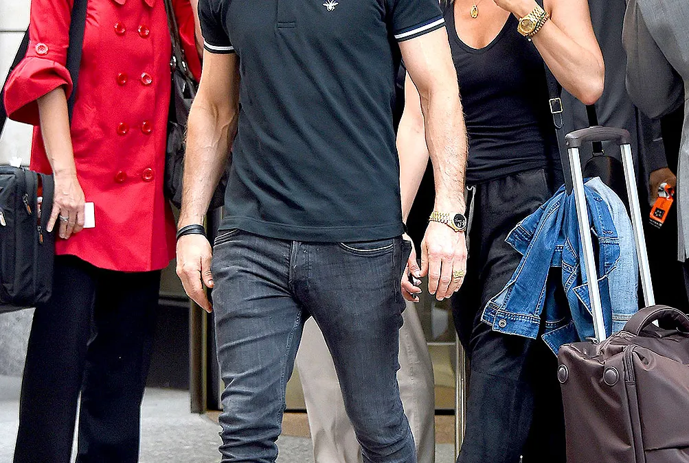 Justin Theroux and Jennifer Aniston