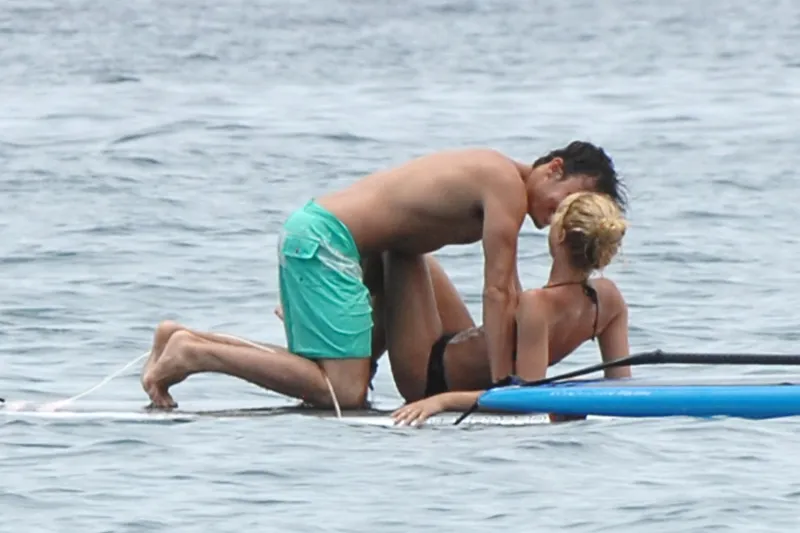 Tyler Blackburn and Lauren Hoover