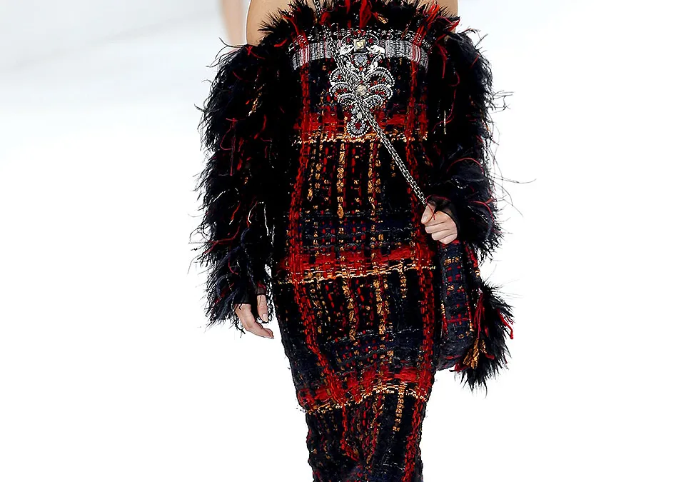 Kendall Jenner walks the Chanel Haute Couture show in Paris