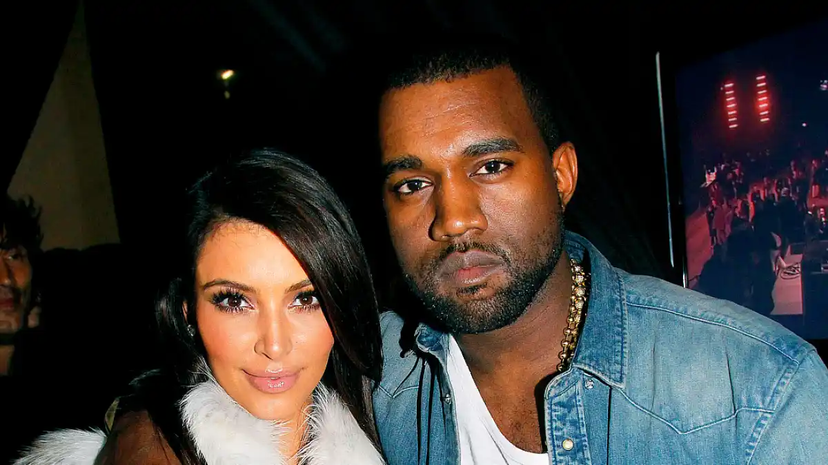 Kim Kardashian and Kanye West