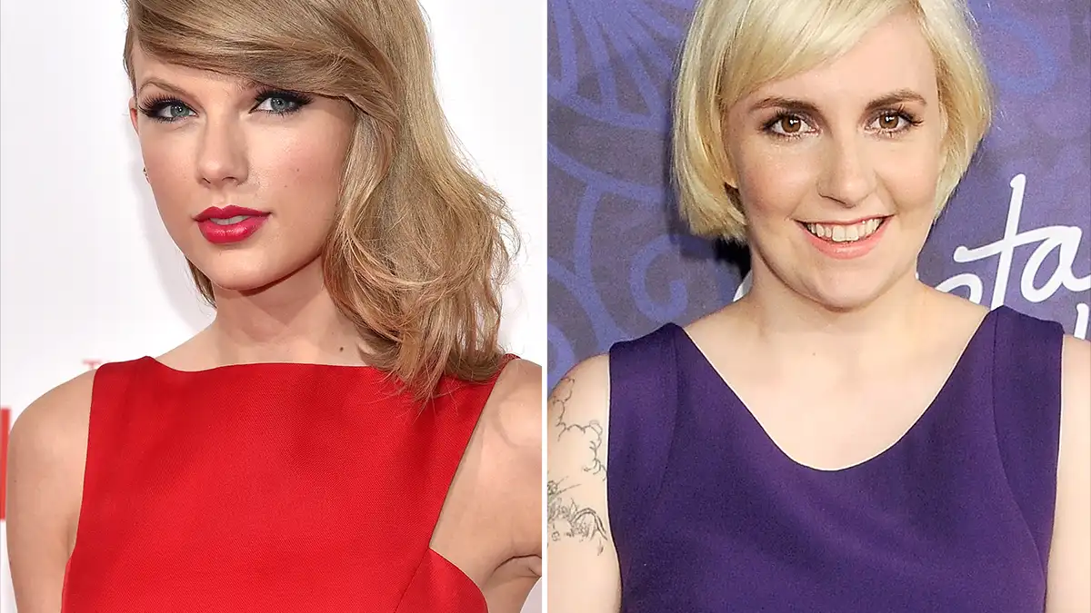 Taylor Swift and Lena Dunham