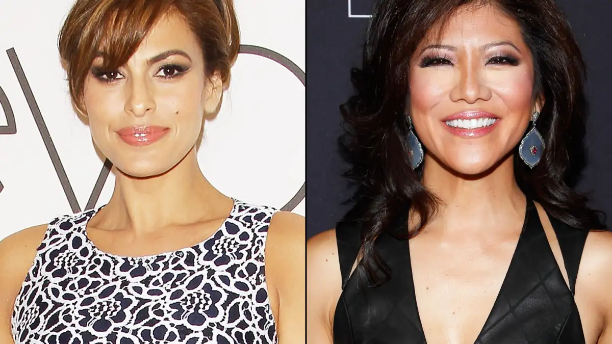 Eva Mendes and Julie Chen