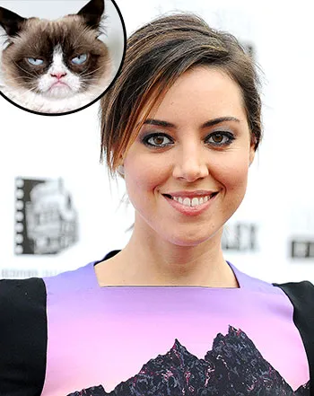 1411052015_aubrey plaza grumpy cat 441