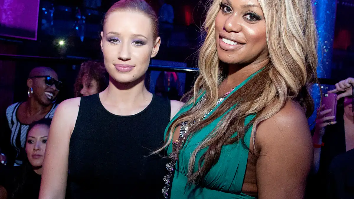Iggy Azalea and Laverne Cox