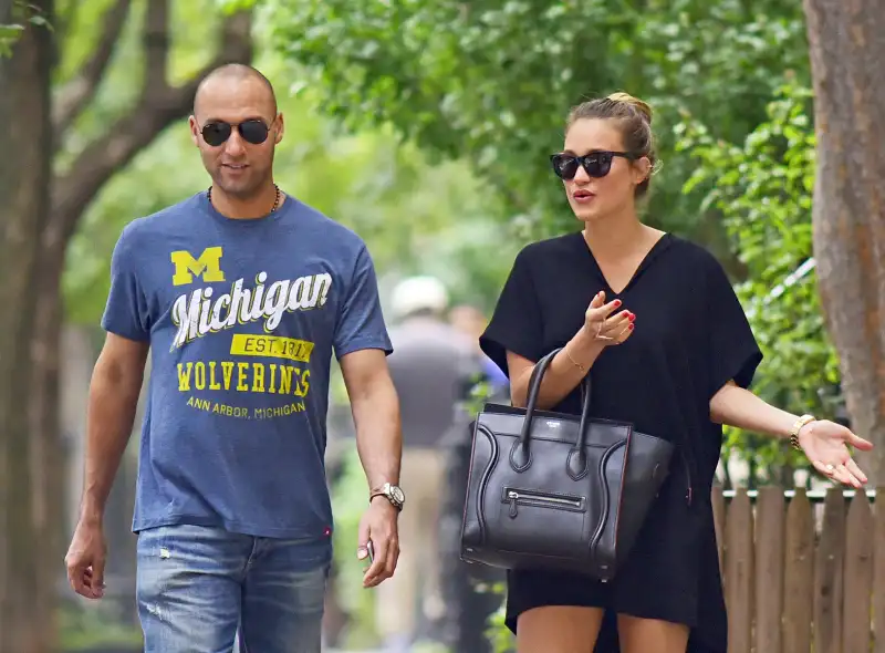 Derek Jeter and Hannah Davis
