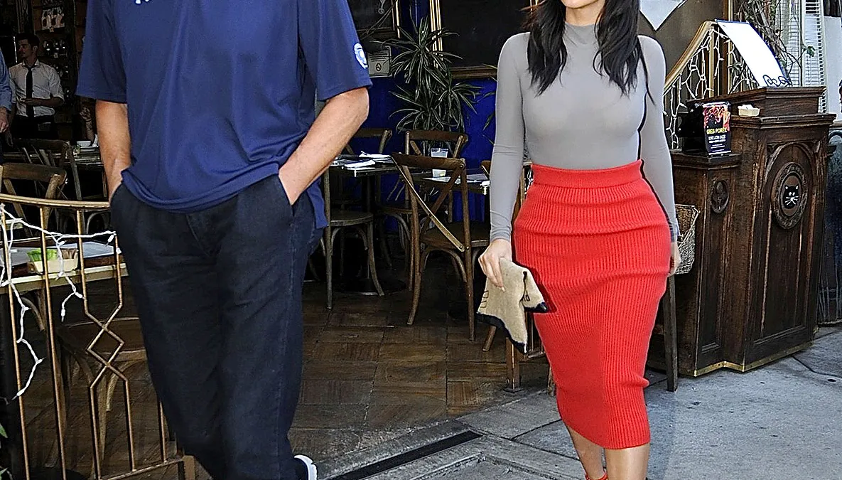 Bruce Jenner and Kim Kardashian