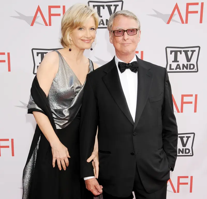 Diane Sawyer and Mike Nichols