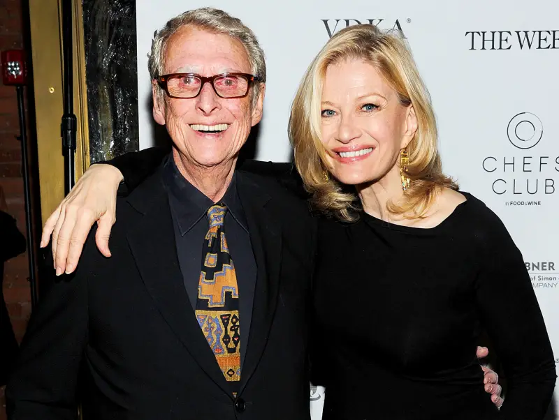 Mike Nichols and Diane Sawyer