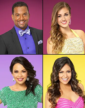 1416873191_alfonso ribeiro sadie robertson janel parrish bethany mota 350