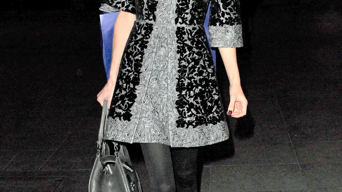 Amal Alamuddin arrives at London airport on Nov. 24, 2014.