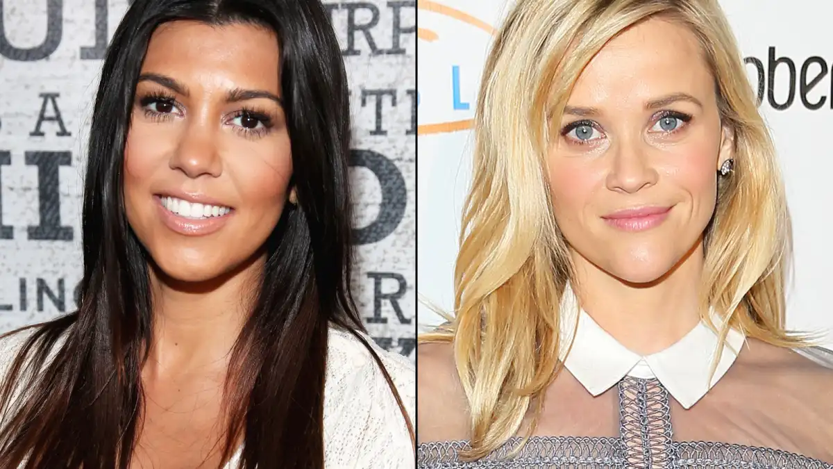 Kourtney Kardashian and Reese Witherspoon